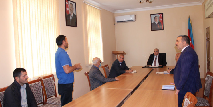 Laçın Rayon İcra Hakimiyyətində vətəndaşların növbəti qəbulu keçirildi. 30.04.2025